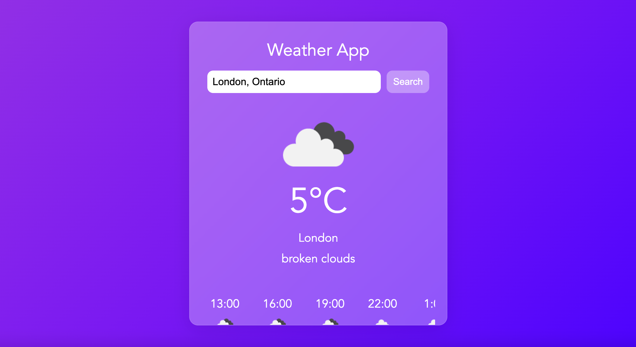 Weather App